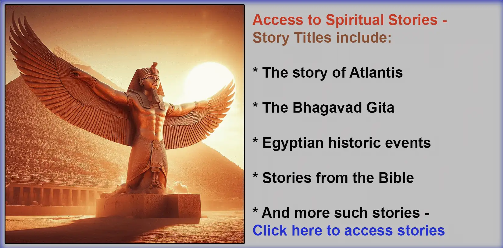 spiritual stories - description